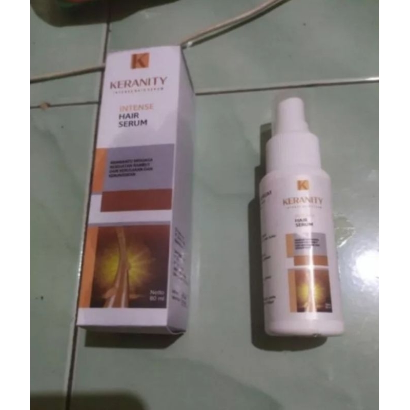 KERANITY HAIR SERUM Penumbuh dan Penyubur Rambut