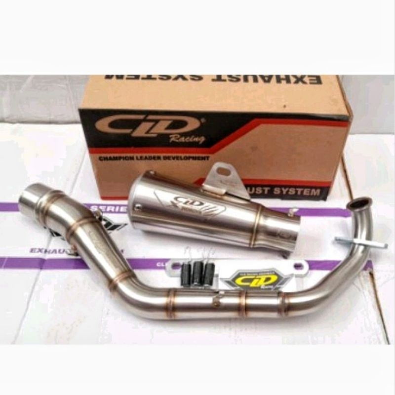 Knalpot CLD Racing type Monster X & Monster Pro Series Honda Vario 125/150 old dan new