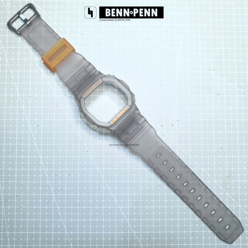 BNB DW 5600 SMOKE ORANGE BEZEL STRAP CASIO G SHOCK