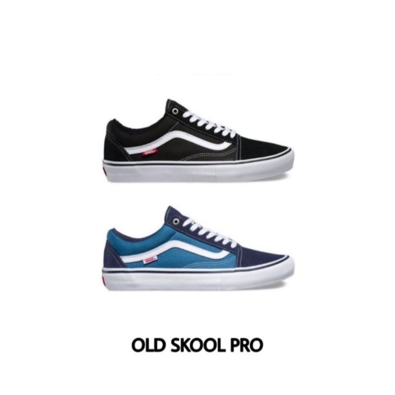VANS OLD SKOOL PRO BLACK WHITE ORIGINAL