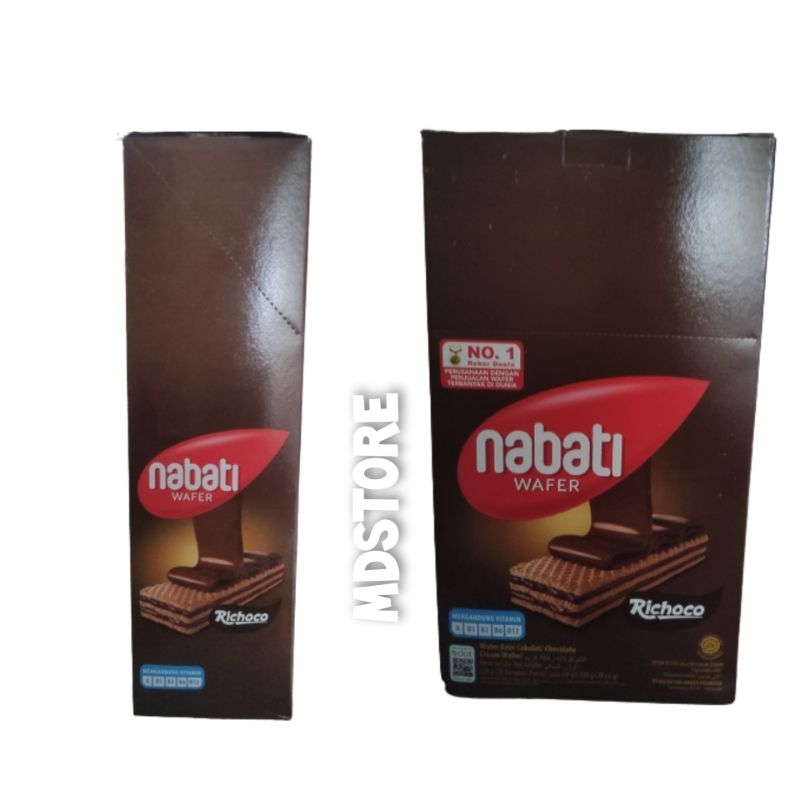 

Nabati Coklat 6g (20pcsx12bok)