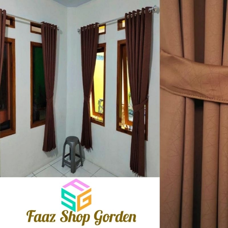 Gorden Minimalis Modern Terbaru Premium Gorden Blackout Tebal Gorden Mewah Import Gorden Polos