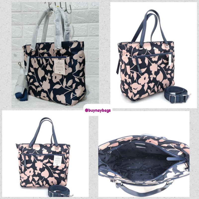 Tas Wanita KS Jae Medium Satchel Garden Vine Nightcap Multi Floral