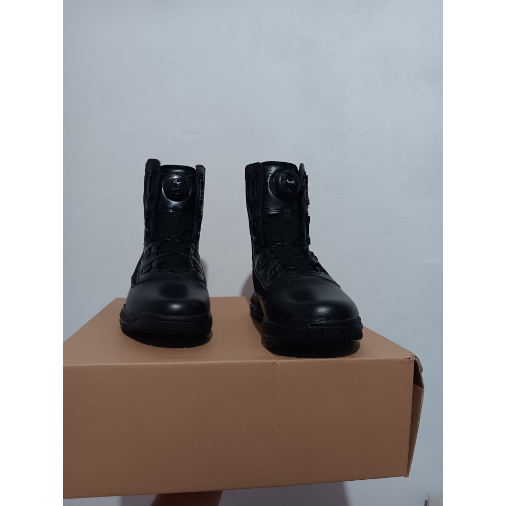 Sepatu pdl extrack polos tni polri non merk