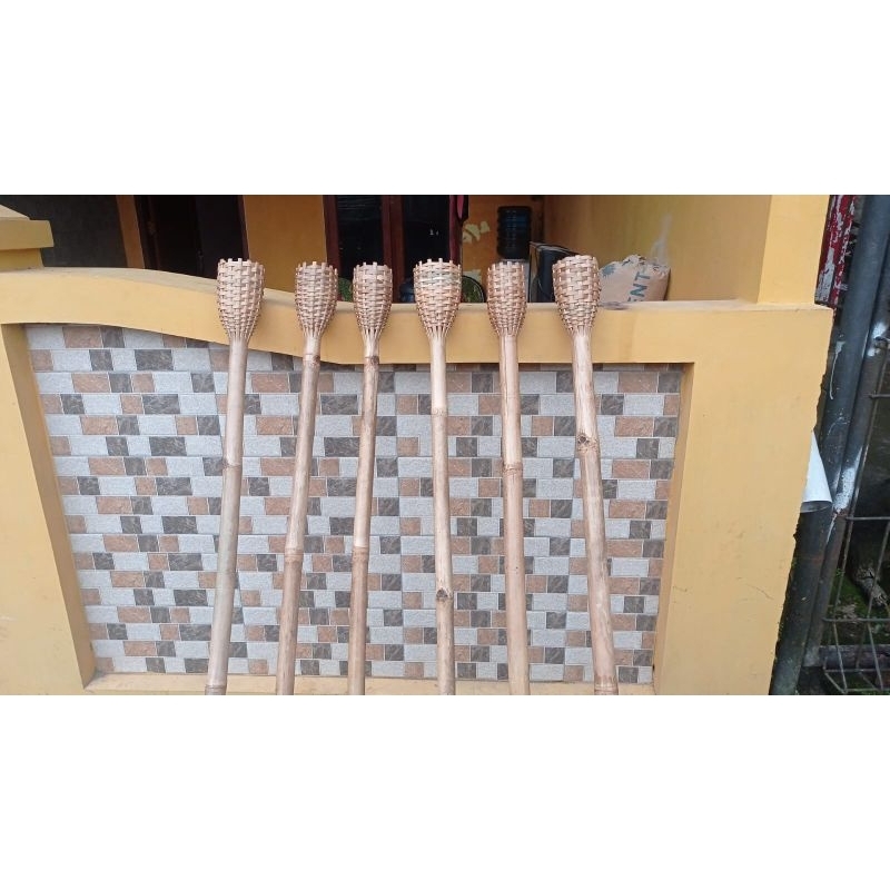 OBOR HIAS OBOR BAMBU UKURAN 1 METER KOMPLIT