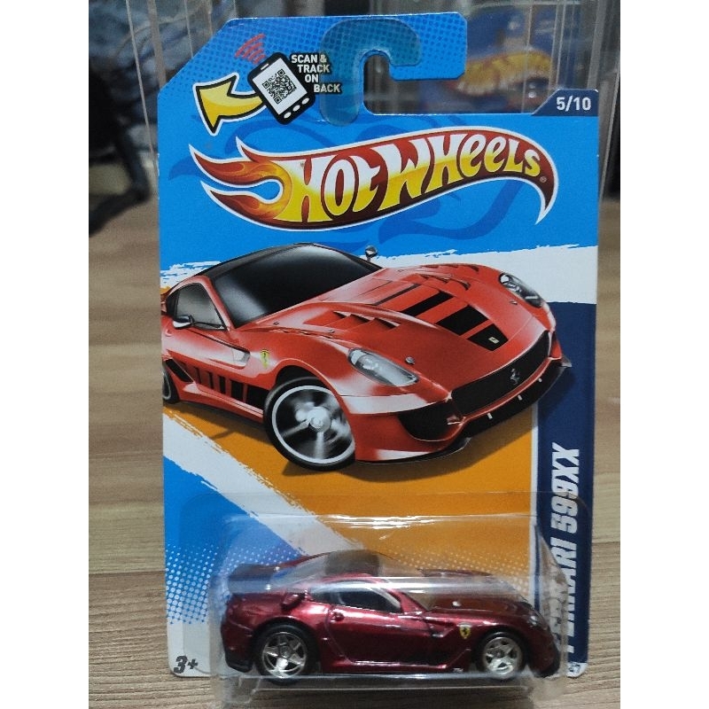 Hotwheels Ferrari 599xx TH$ THS Super Threasure Hunt Ban Karet & Regular