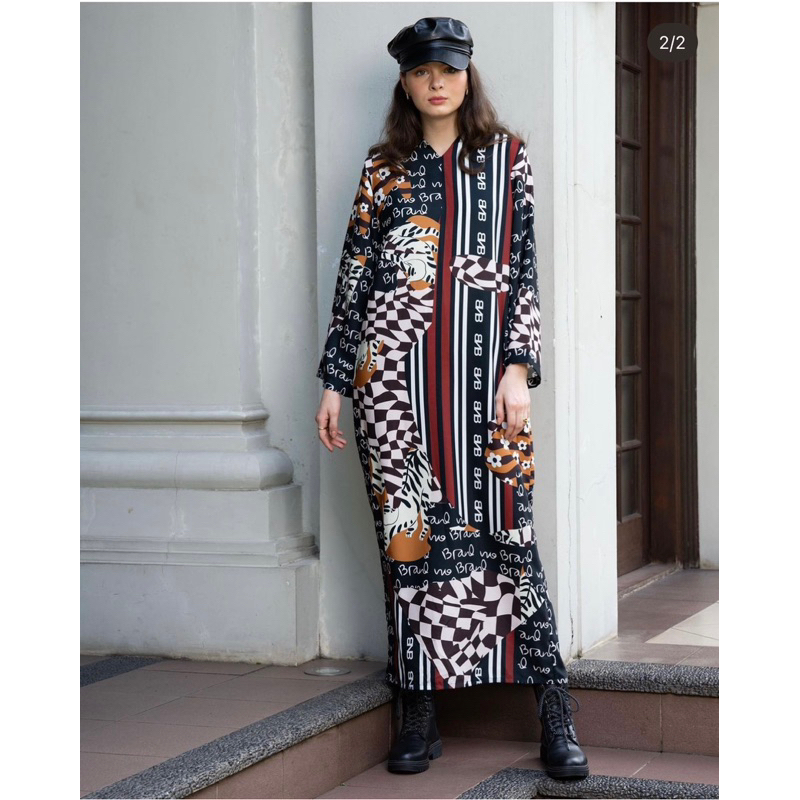 Preloved bnb brandnobrand raydheen dress size L