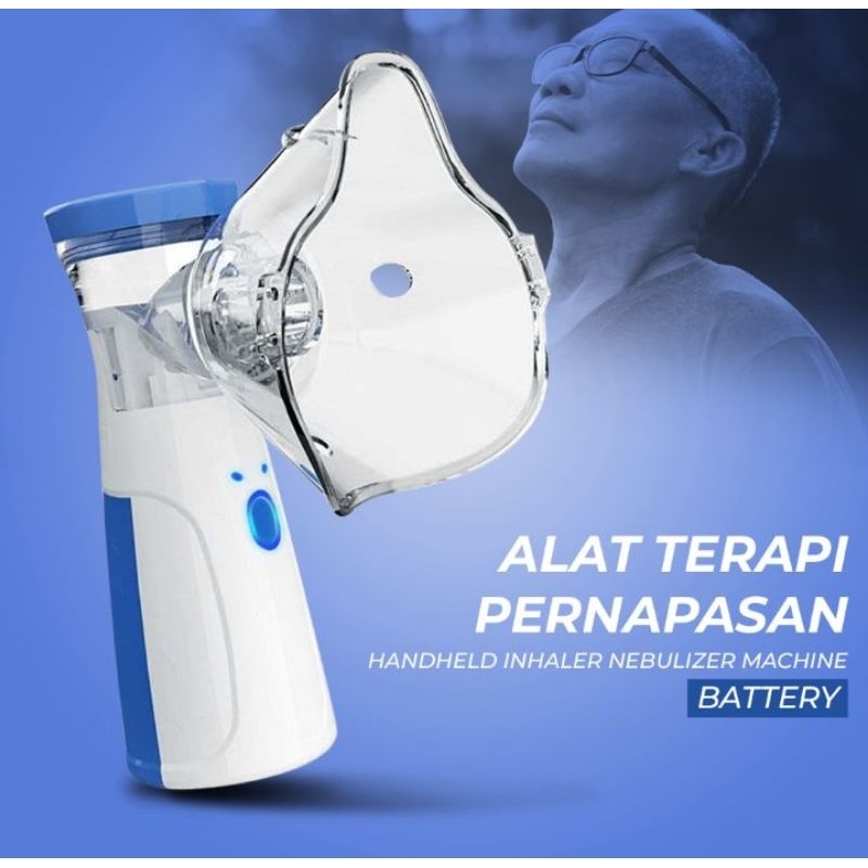 Alat Terapi Pernafasan Asma Ultrasonic Inhale Nebulizer