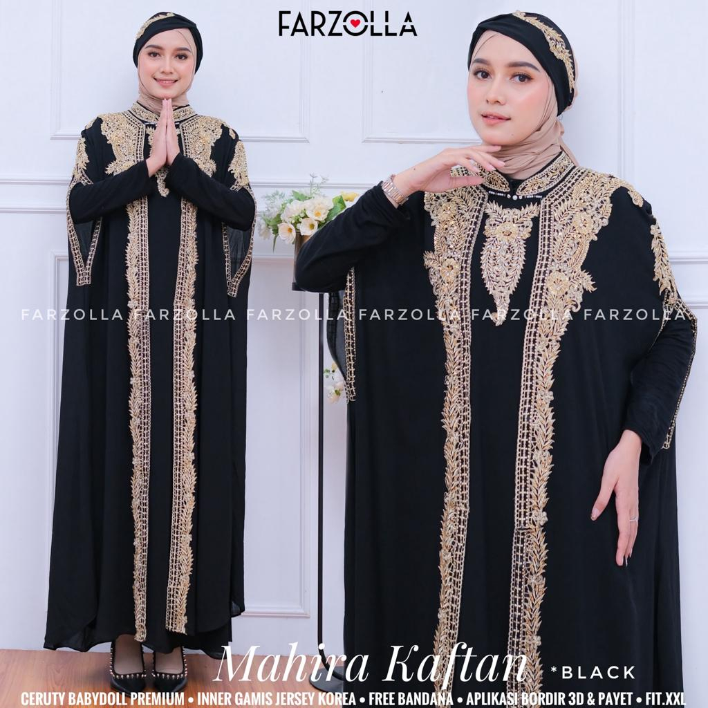 MAHIRA KAFTAN MUSIM original produk by farzolla