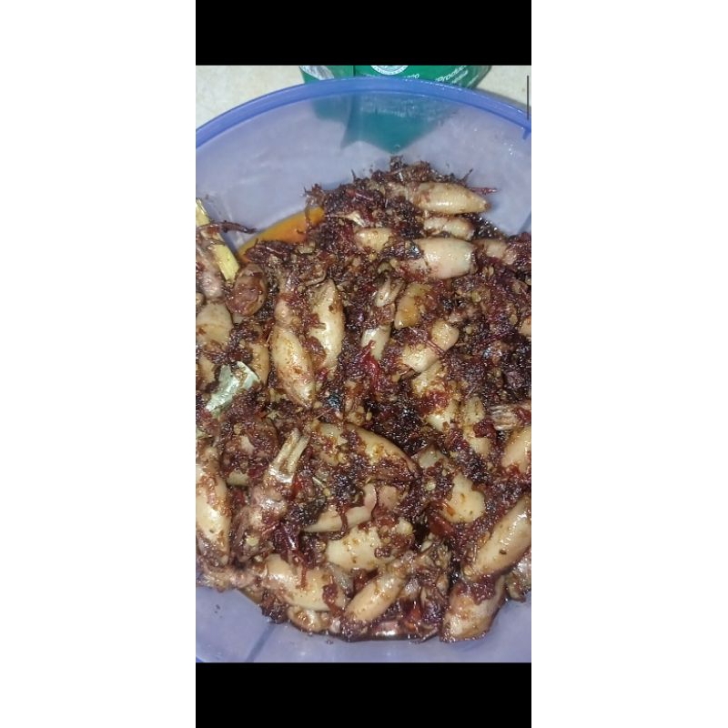 

Sambal Cumi Asin Botol/200 ml