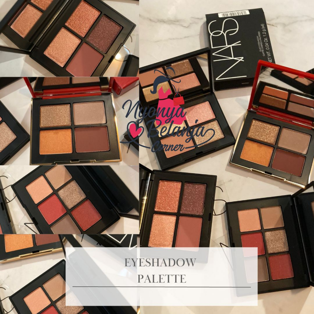 NBC NAR5 COSMETICS X-Appeal Collection: Quad Eyeshadow • 4x1.2g ( Orgasm / Taj Mahal )