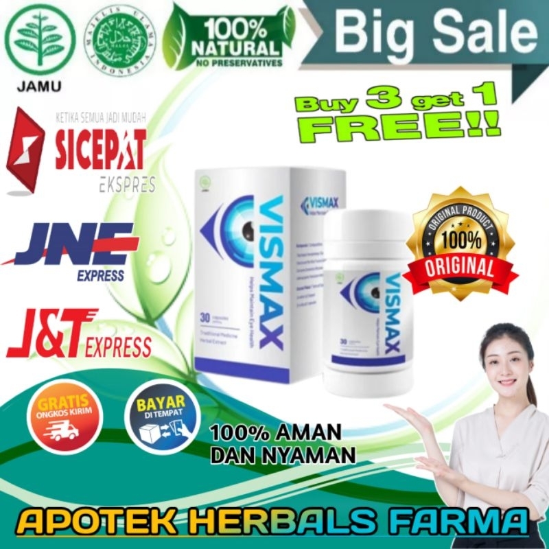 VISMAX | DISTRIBUTOR AGEN RESMI VISMAX ASLI 100% ORIGINAL OBAT MATA MINUS KATARAK RABUN