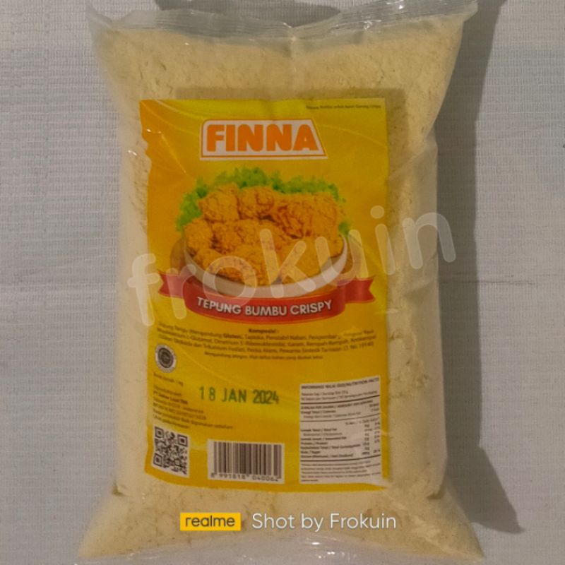 

Finna Tepung Bumbu Crispy 1Kg - Frozen Food Murah