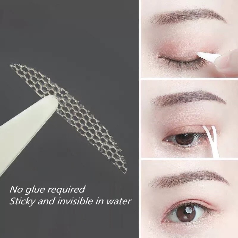 CSP144 – PAKAI AIR Eyelid Veil Tape Skot Scot Mata Water Drop Lace Make Up