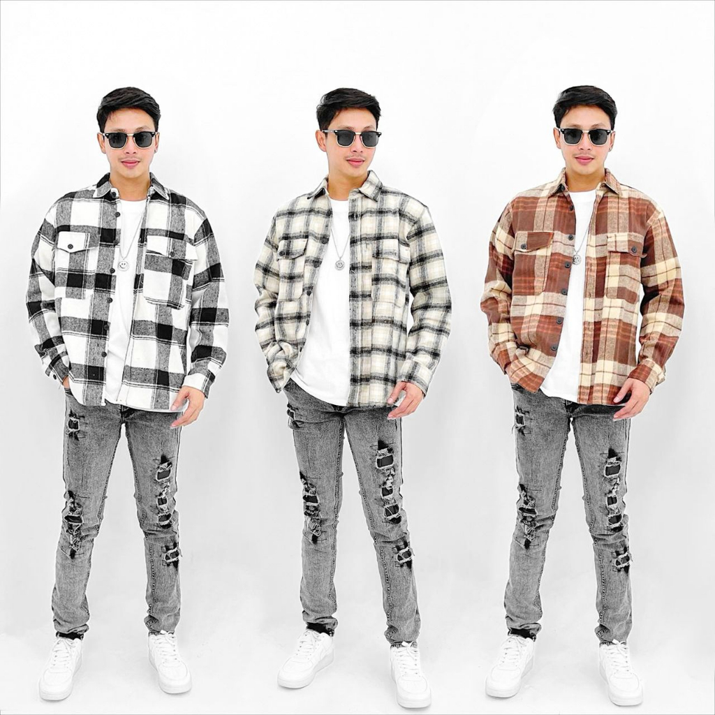 OVERSIZE FLANNEL SHIRT / KEMEJA FLANNEL OVERSIZE