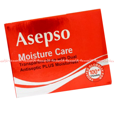Asepso Moisture Care 80gr Transparant Soap With Dual Sabun Antiseptik Untuk Jerawat Di Badan Punggung Asep So Bar Soap Sabun Batang Batangan