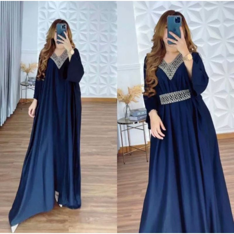 KAFTAN TSAMIRA JUMBO / GAMIS KAFTAN FREE BELT