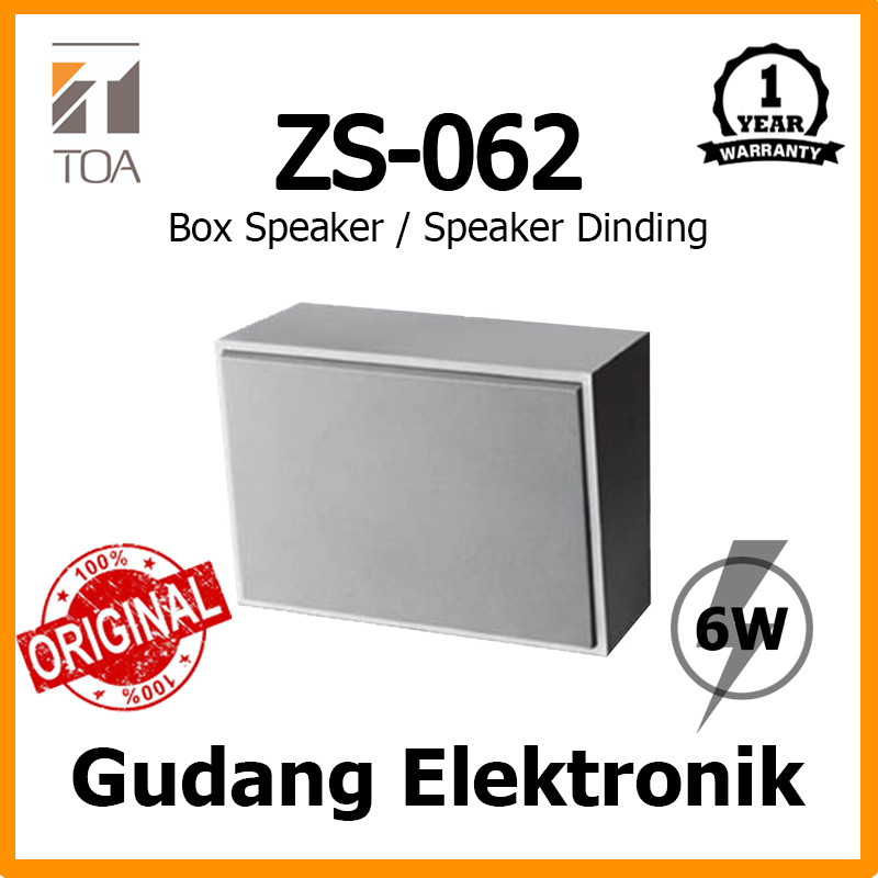 TOA ZS-062 Box Speaker / Speaker Dinding
