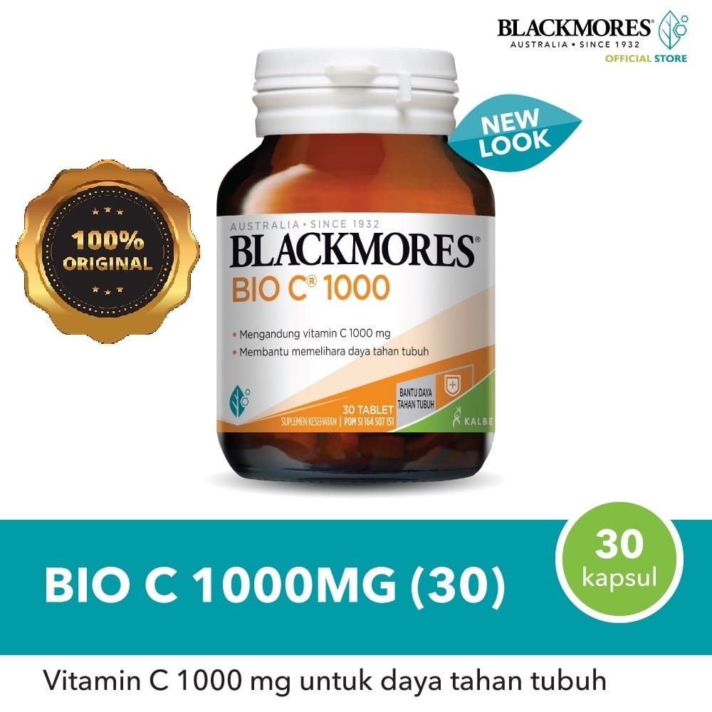 BLACKMORES BIO C 1000mg isi 30 tablet BLACKMORES VITAMIN C 1000mg BS