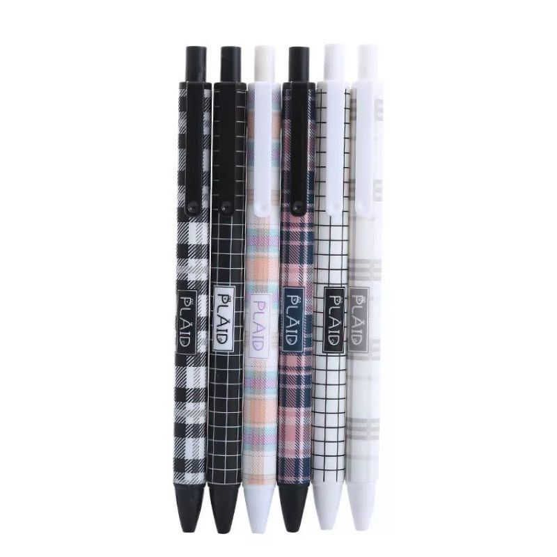 

PULPEN GEL PLAID ( TINTA HITAM )
