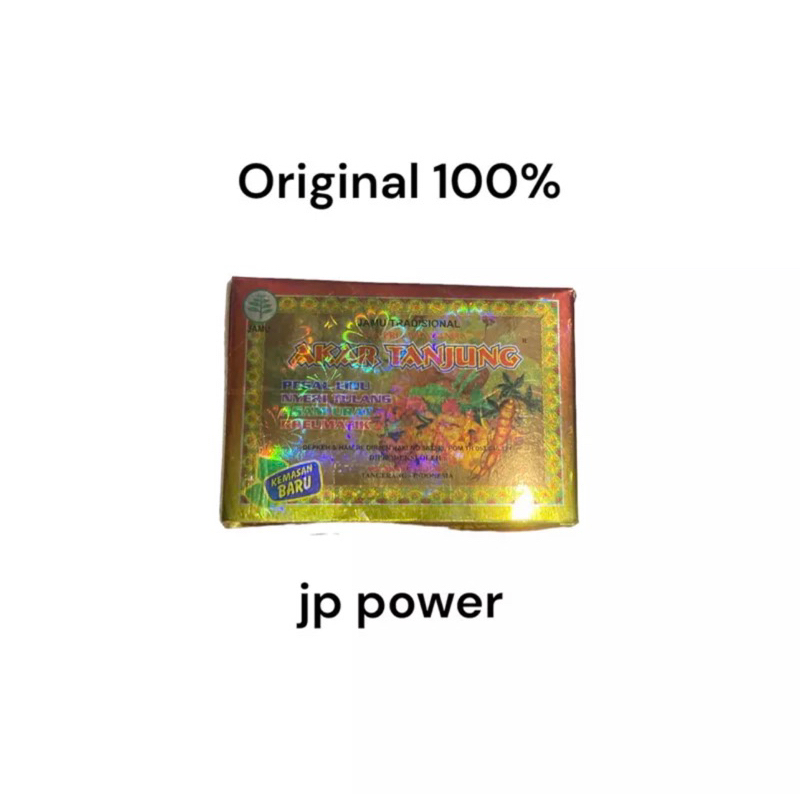 Jamu akar tanjung. hijau