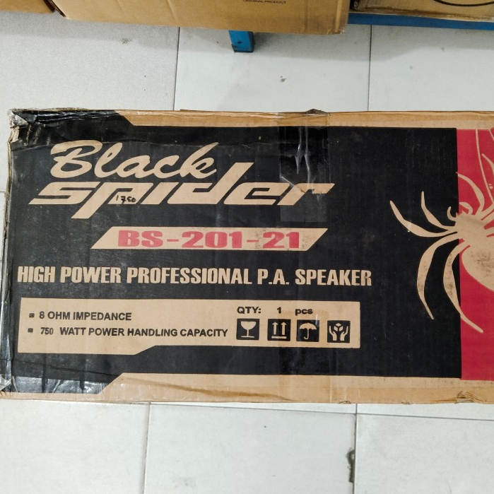 Speaker Merek BLACK SPRIDER 21 Inch BS - 201 - 21