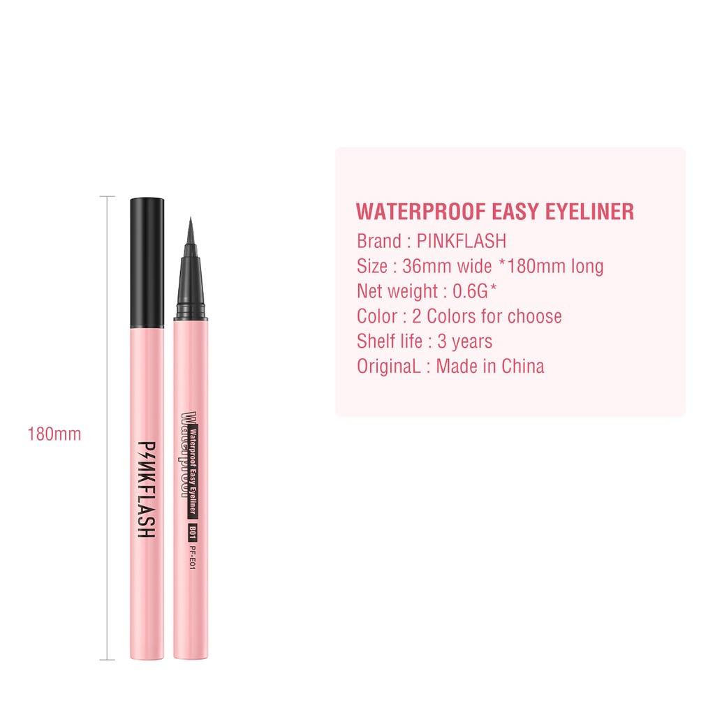 PINKFLASH EYELINER WATERPROOF LIQUID LONG WEAR