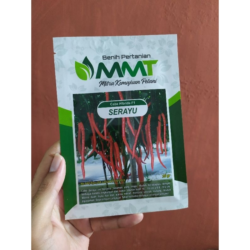 Benih Cabe Keriting SERAYU dari Mitra Mandiri Tani isi 10 Gram - Or Twist 42