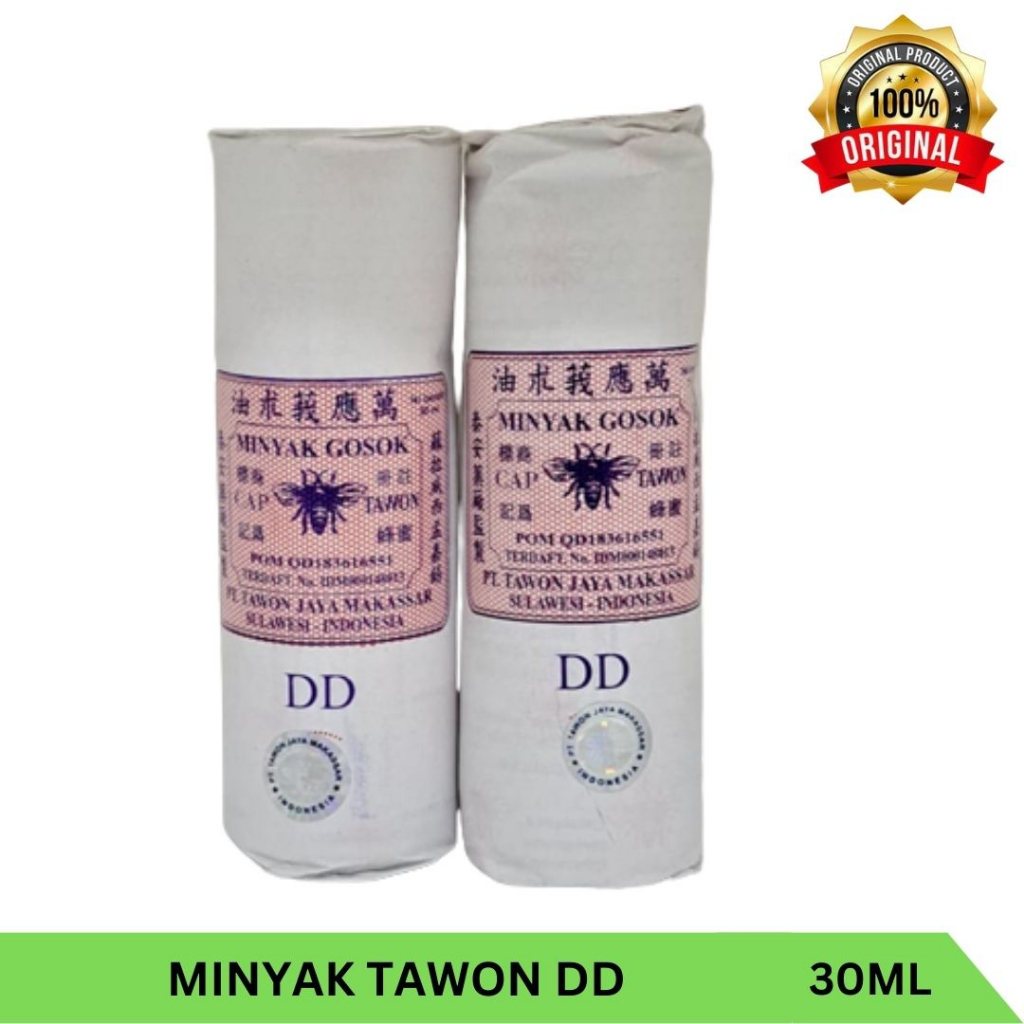 Minyak Gosok Cap Tawon DD 30ml minyak tawon