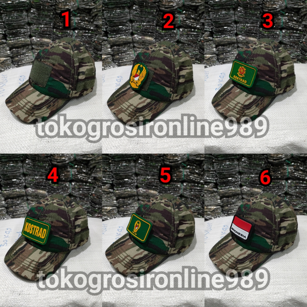 Topi loreng kasad TNI-AD