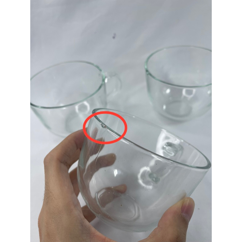 [OBRAL RIJEK] Gelas Cangkir Kopi Glass Coffee Mug 400 ml - SB146