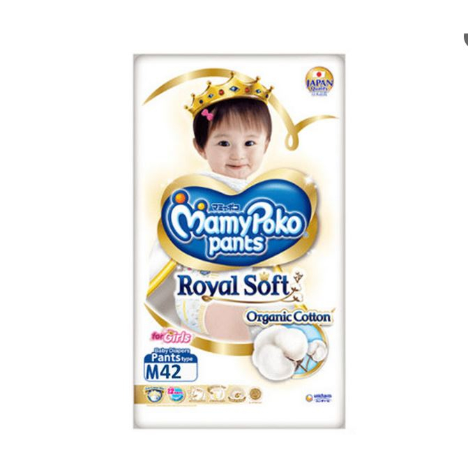 MAMYPOKO PANTS ROYAL SOFT S46 M42 L34 XL30 XXL24 BOYS GIRLS POPOK CELANA