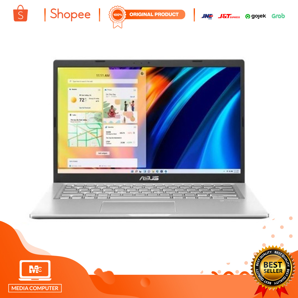 ASUS A1400EA FHD7522 Pentium Gold 7505 4GB 256GB W11 OHS Silver