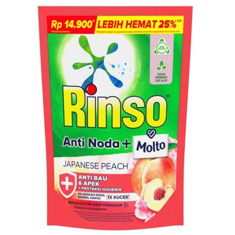 Rinso Liquid Anti Noda + Molto