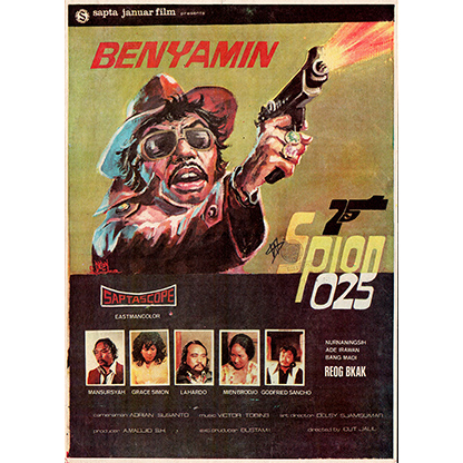 kaset dvd benyamin spion 025