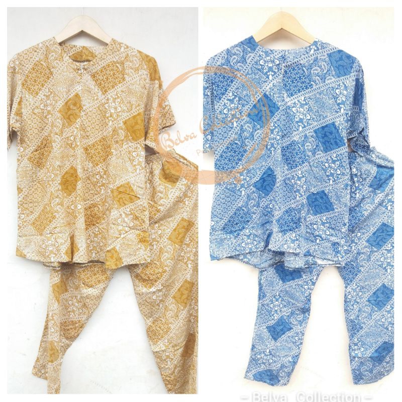 One set Rayon | Lengan pendek