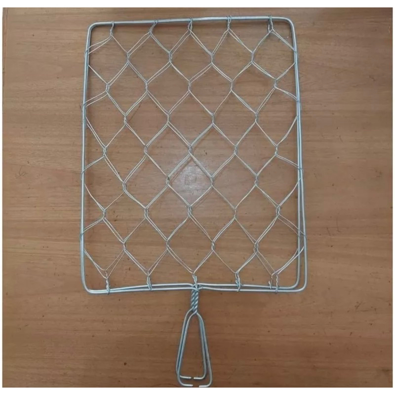 Panggangan Ayam Ikan Kawat Jaring Jepit Bbq