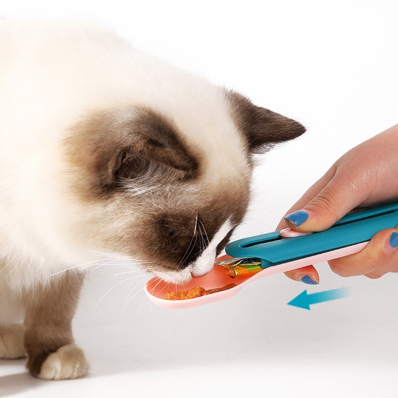 SENDOK SQUEEZE - Sendok Dispenser Makanan Cair Kucing Anjing Kelinci