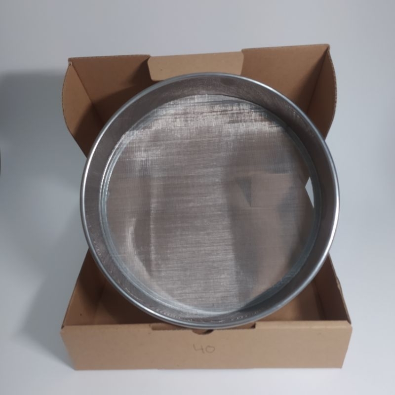 Test Sieve mesh 40. Ayakan Stainless
