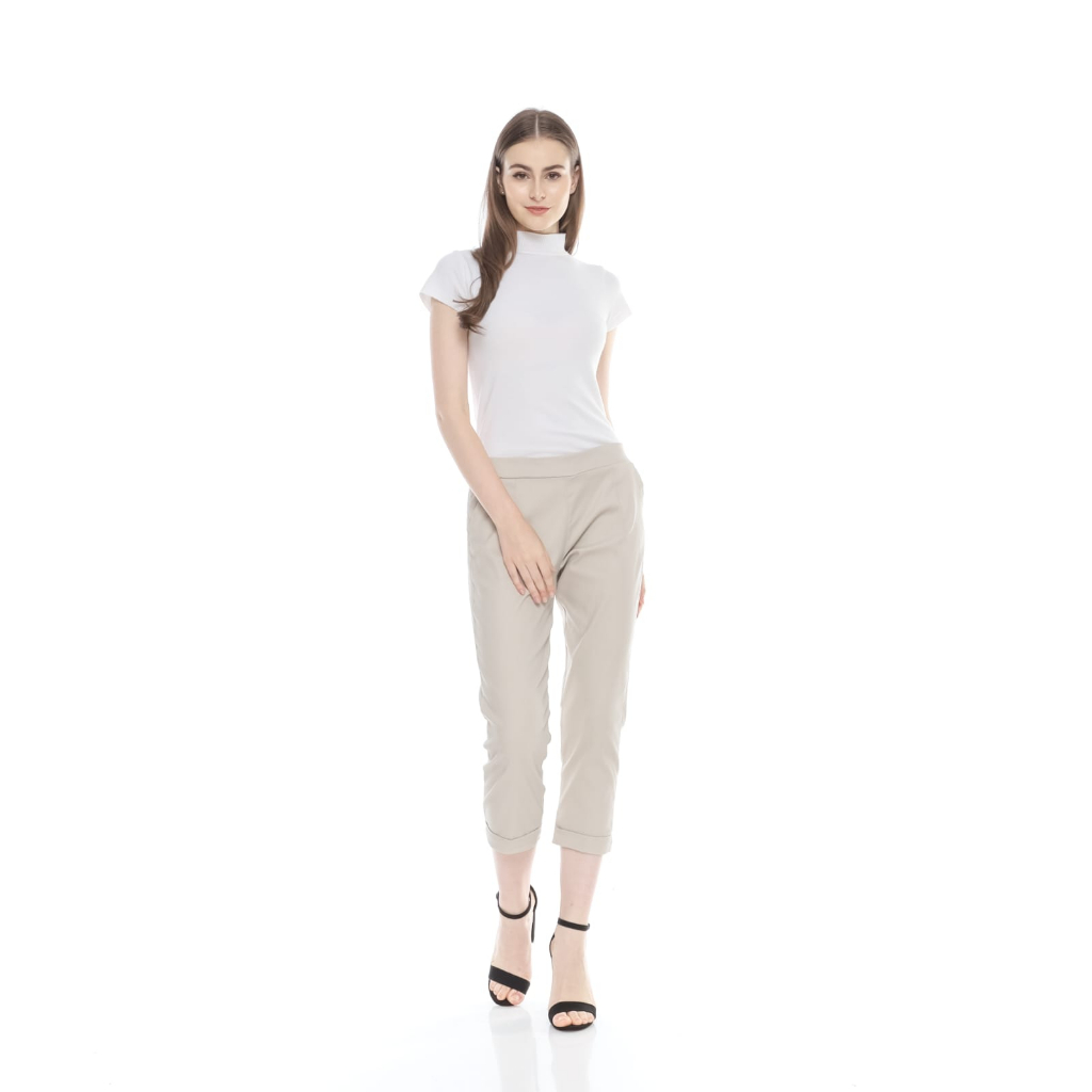 CELANA WANITA 7/9 PANTS KATUN TWILL STRECH PREMIUM GIO BAGGYPANT