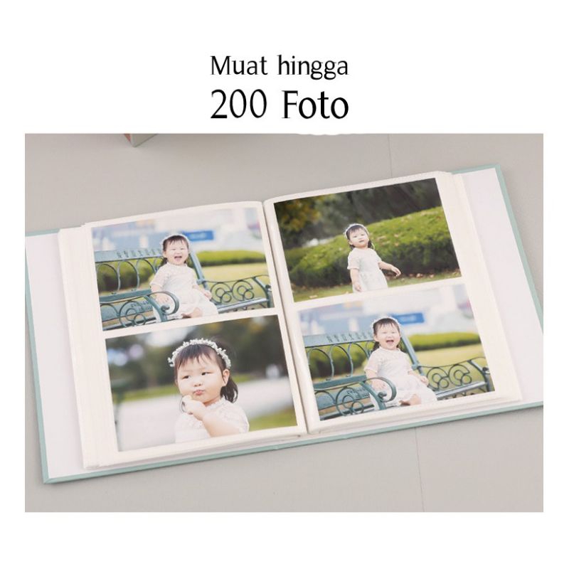 (200 slot) Album Foto Polaroid 2R