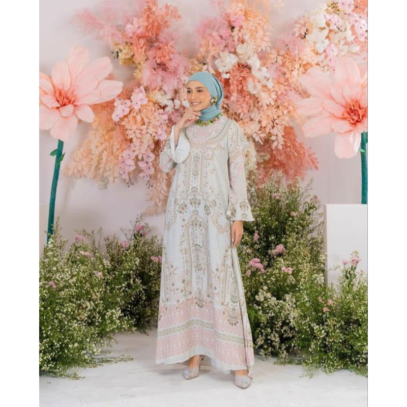 MULIA DRESS SPRING MINT GREISY OFFICIAL
