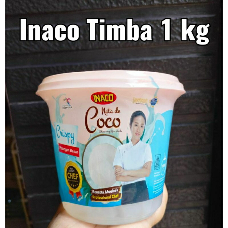 

Inaco Nata De Coco 1kg / Inaco Timba /Natadecoco | Inaco Potongan Kecil | Inaco Potongan Besar