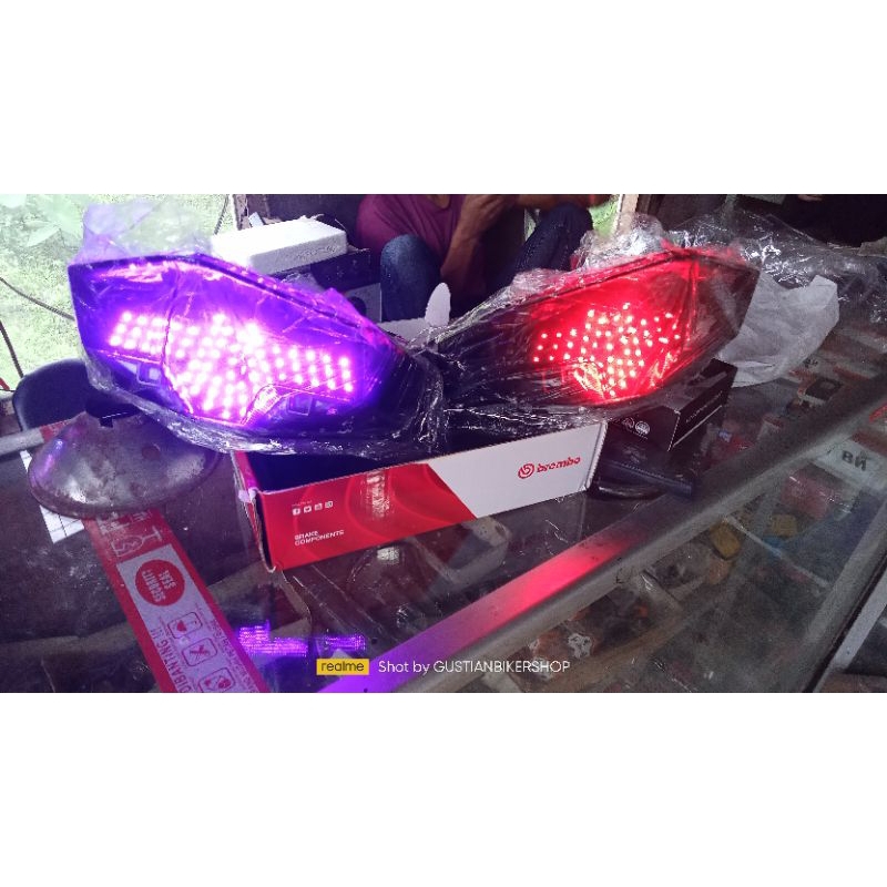 lampu stop running Vario 150/125 new, stoplamp running Vario new , stoplamp running Vario