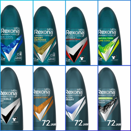 Rexona Roll On Men/Women All Variant 45ml KEMASAN BARU