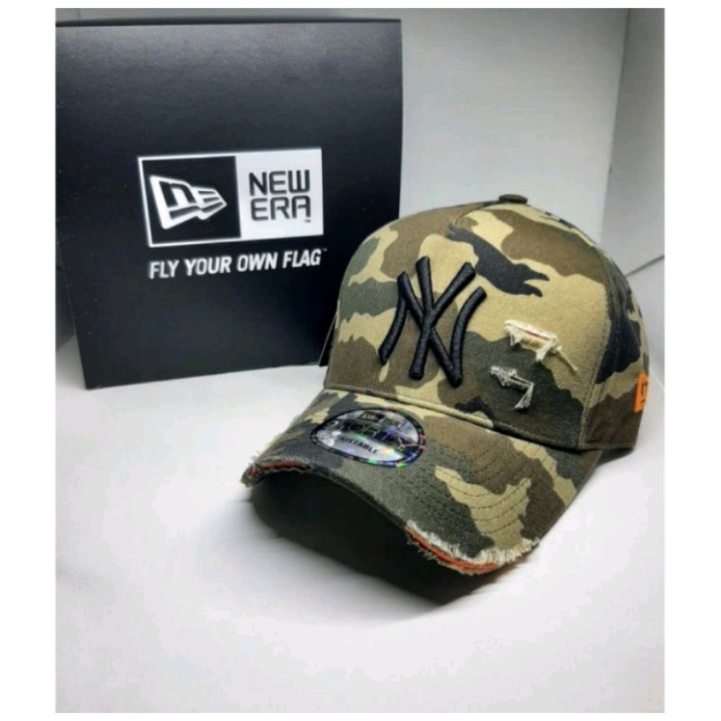 Topi Baseball Import NY Sobek/ Topi Pria Distro Import Keren Terbaru 2023/Topi Keren Kualitas premiu