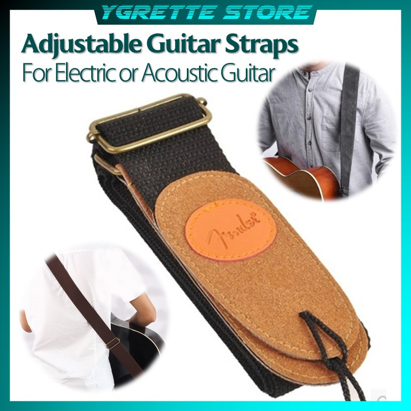 YGRETTE - STRAP GITAR ACOUSTIC ELEKTRIK fender strap belt gitar guitar