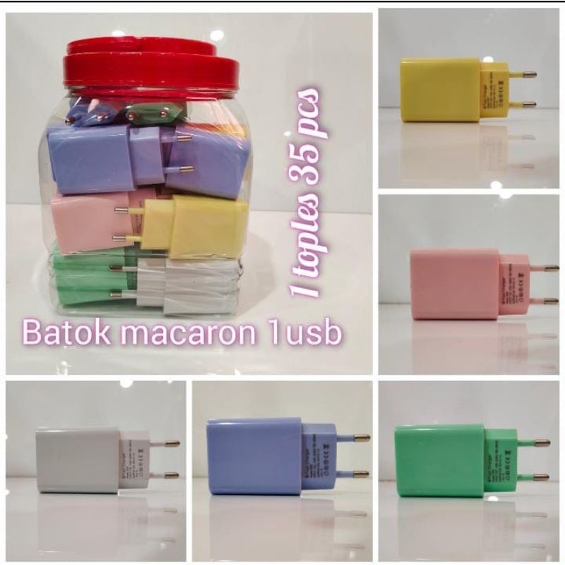 Batok Charger Macaron 3.1 A Fast Charging