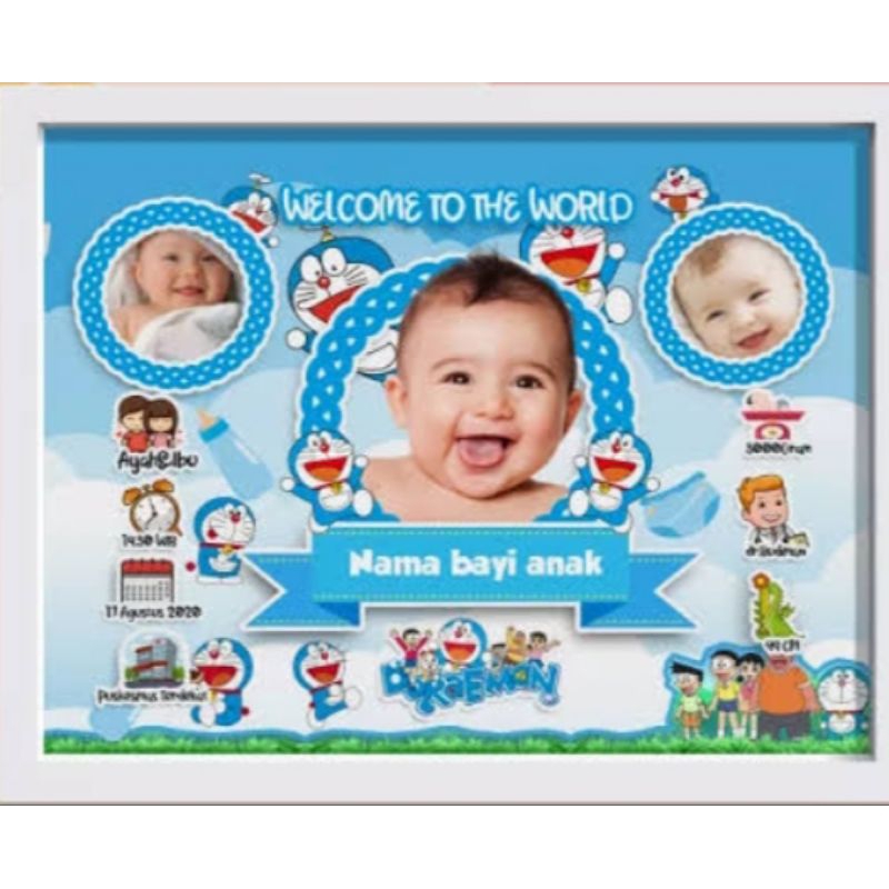 CETAK BIODATA BAYI + PIGURA