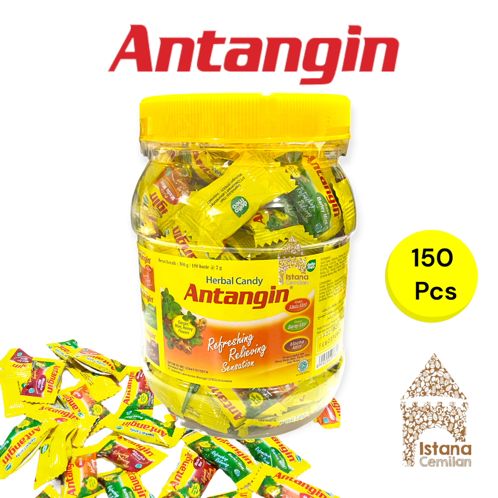 Antangin Permen Toples Herbal Candy (isi 150 pcs)